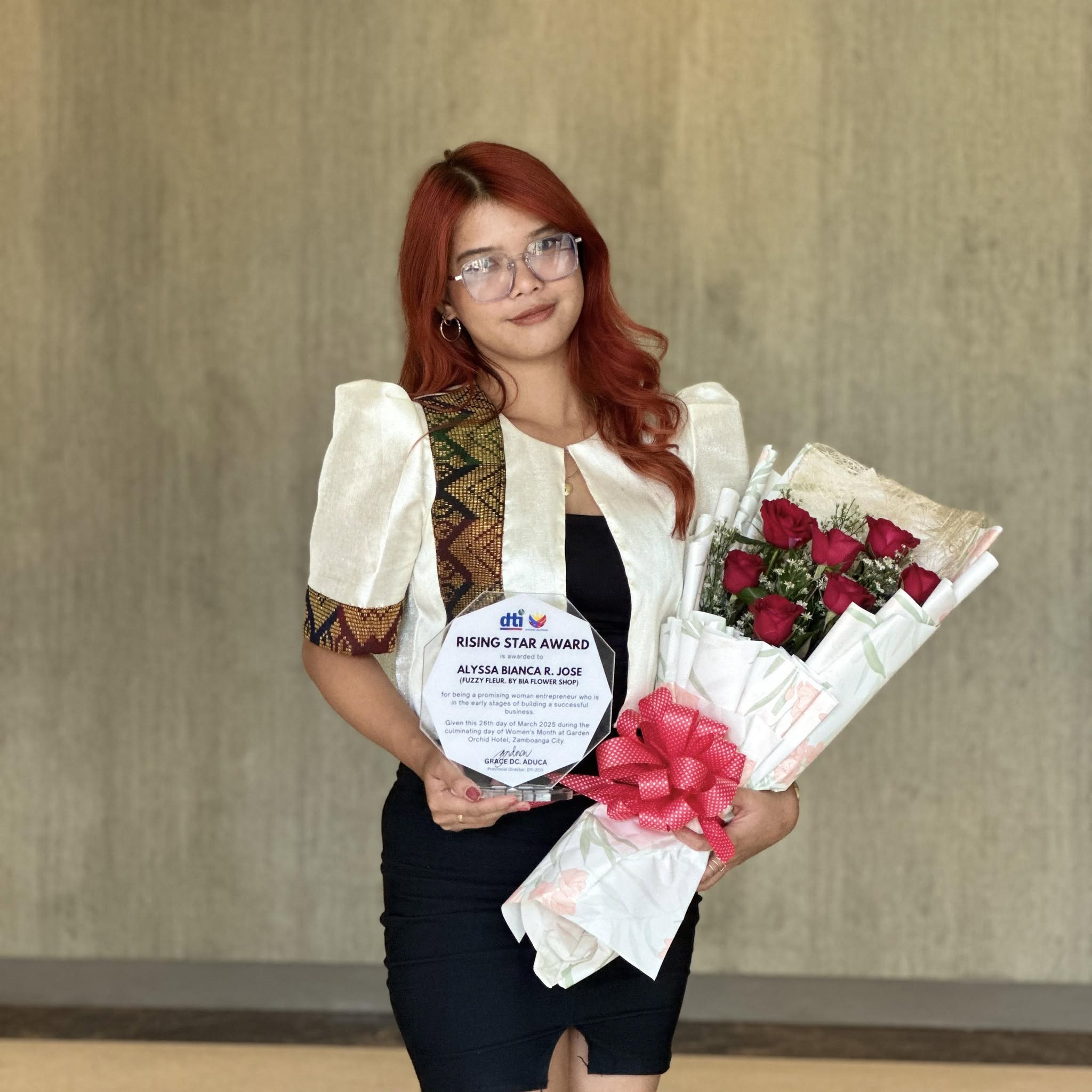 Alyssa Bianca Jose, founder of Fuzzy Fleur by Bia